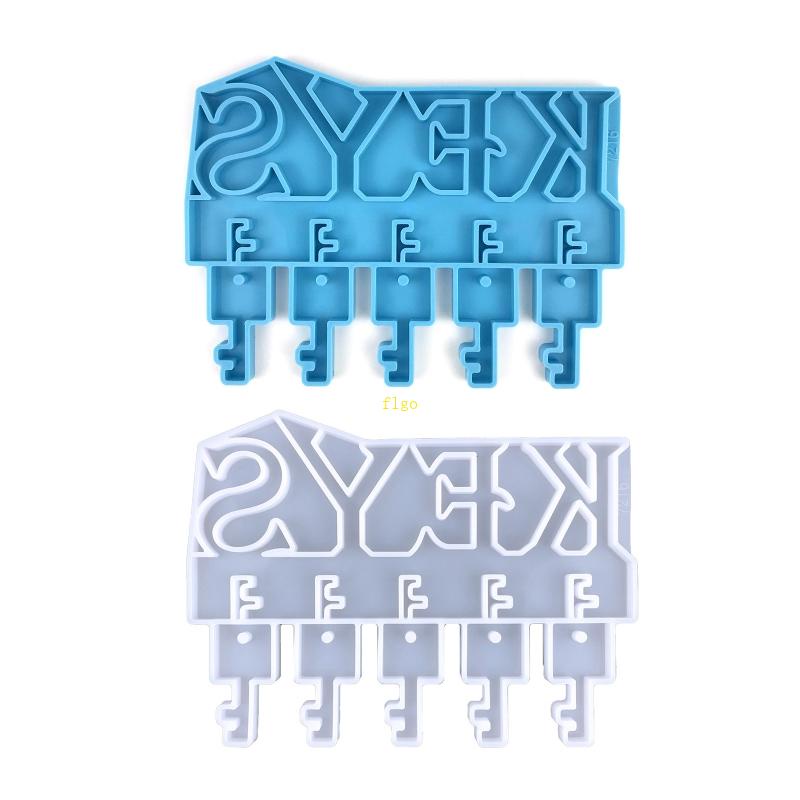 Khuôn Silicone Làm Đồ Trang Trí Chìa Khóa Tiện Dụng