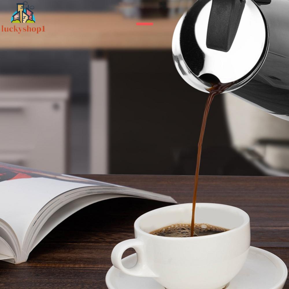 Set 2 / 10 Cốc Pha Cà Phê Espresso Bằng Thép Không Gỉ Chất Lượng Cao
