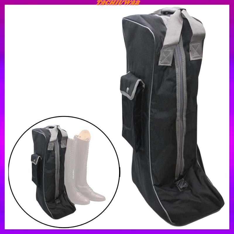 [Tachiuwa2] Túi Đựng Giày Bốt Thể Thao Dài Bền Equestrian Sắp Xếp Gọn Gàng Cho Hoạt Động Ngoà
