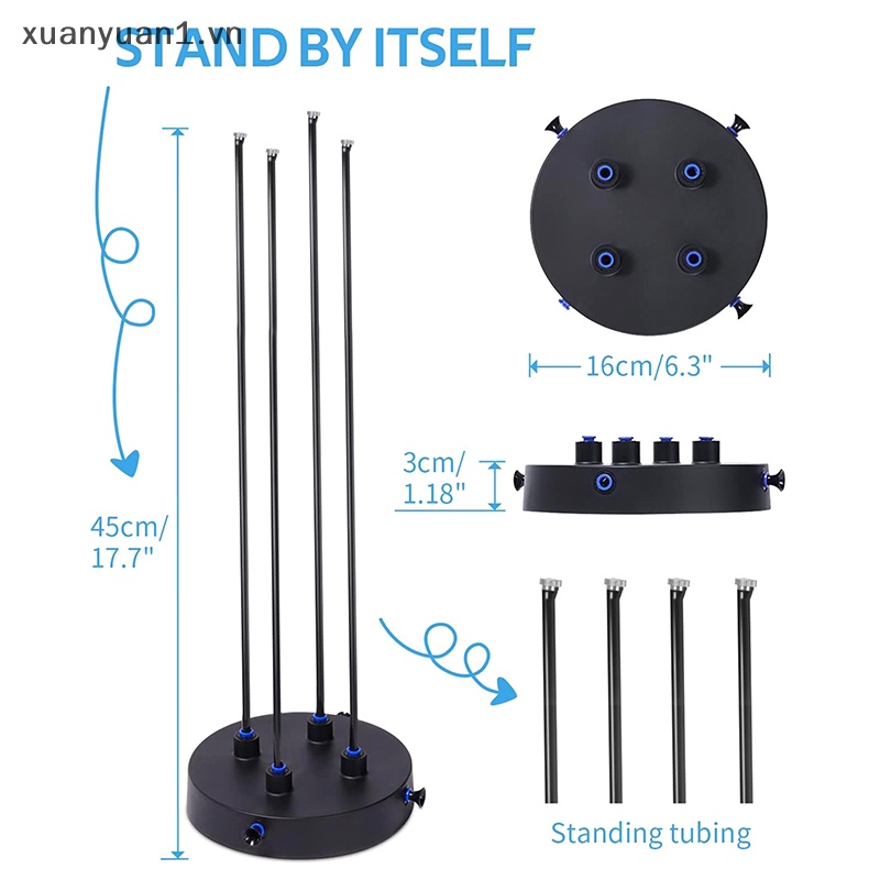 Hệ Thống Làm Mát Misg 26.2FT (8M) Misg Line + 4 Vòi Đồng Thau