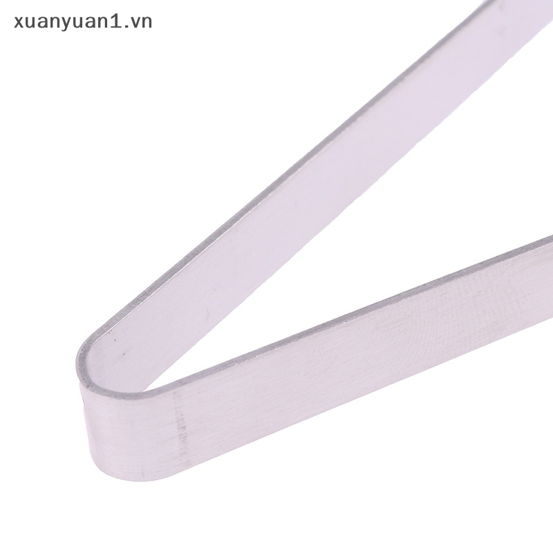 3 Kẹp Đá Bằng Thép Không Gỉ Có Tay Cầm Bằng Silicon Tiện Dụng