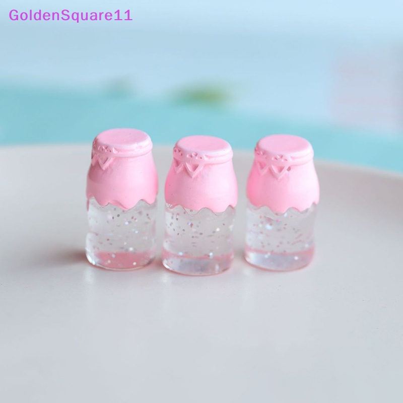 Set 5 Chai Nước Ép Trái Cây Mini Trang Trí Nhà Búp Bê