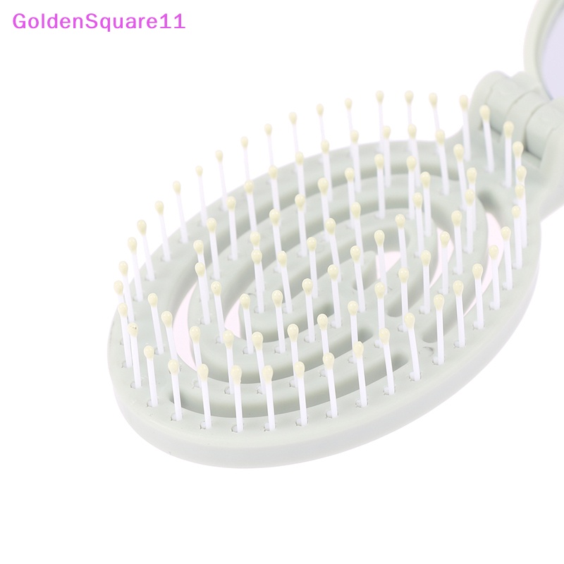 Lược Chải Tóc Tích Hợp Gương 2 Trong 1 Tiện Dụng