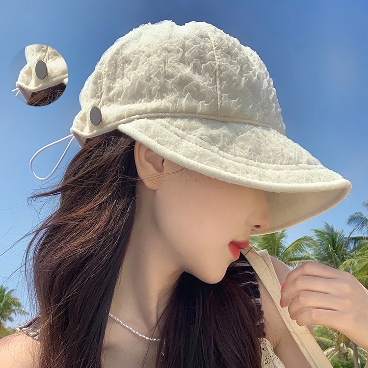 Nón Bucket Che Nắng Vành Rộng Chống Tia UV Có Thể Điều Chỉnh Vành Thời Trang Cho Nữ