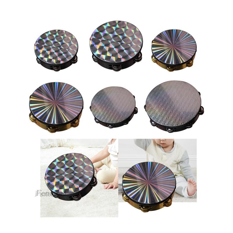 Trống Tambourine Bằng Gỗ Độc Đáo Fenteer1