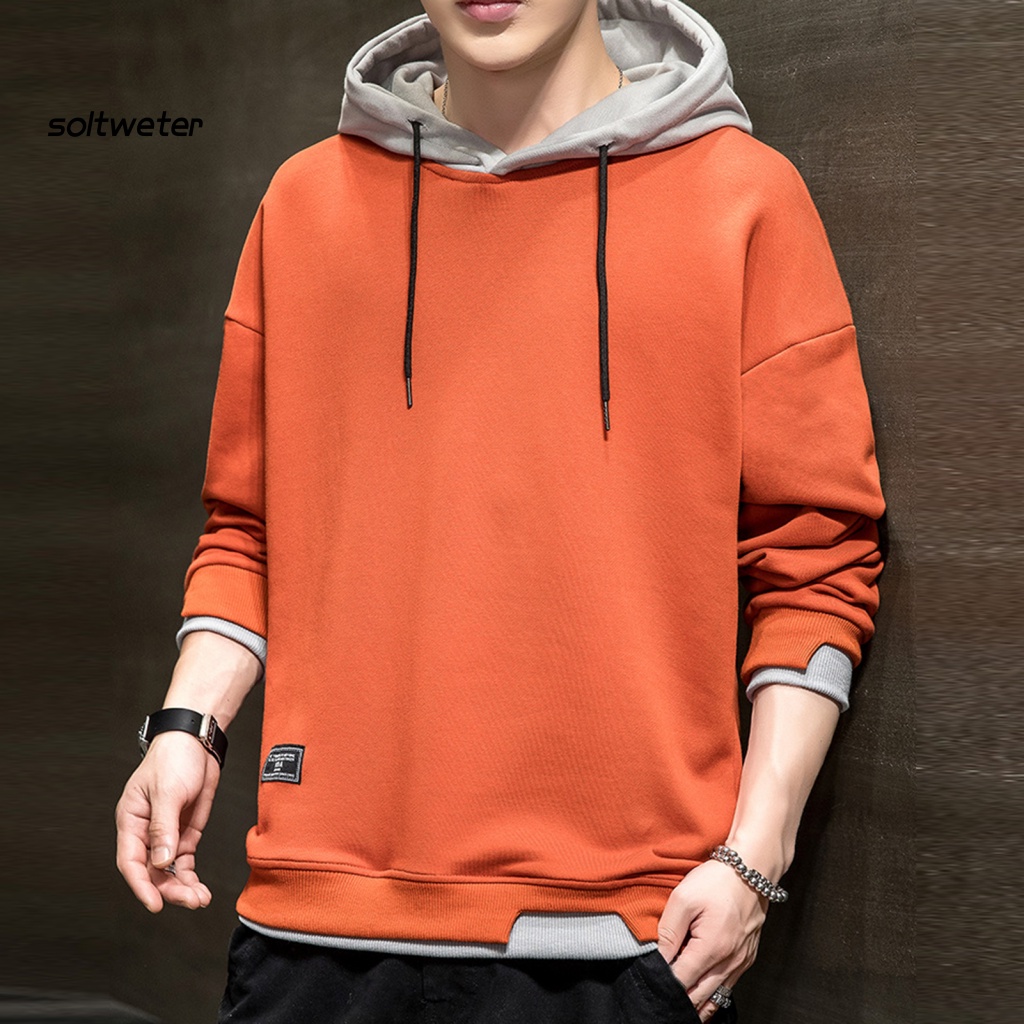 Áo Hoodie Mùa Thu Dáng Suông Có Dây Rút Giữ Ấm Phong Cách Hip Hop Hàn Quốc Cho Nam