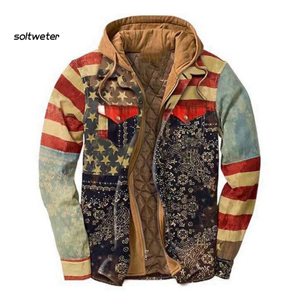 Áo Khoác Cardigan Dày Dặn Họa Tiết Kẻ Sọc Thời Trang Mùa Đông Cho Nam