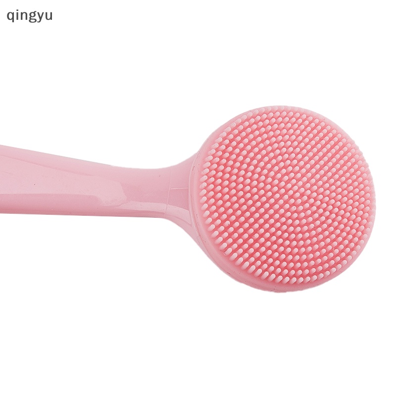 Bàn Chải Silicone Rửa Mặt Mát Xa Loại Bỏ Mụn Đầu Đen