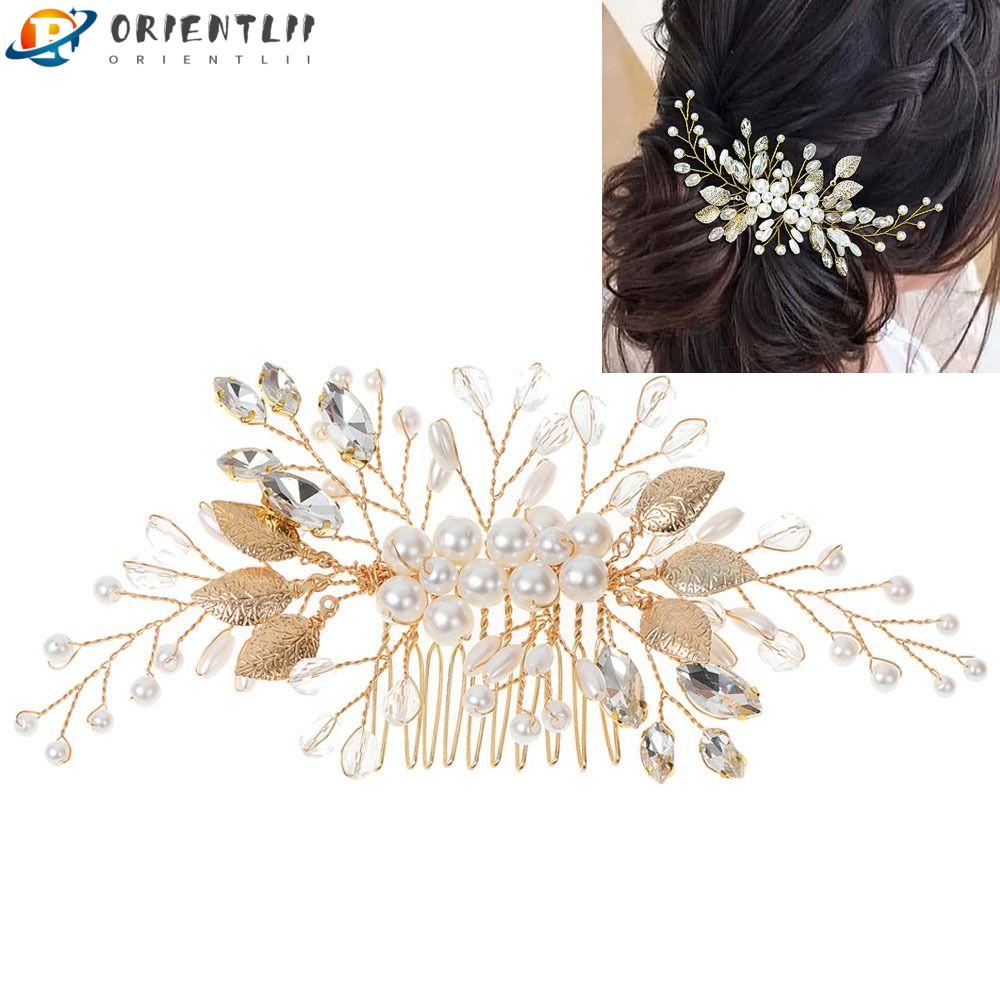 Lược Chải Tóc Handmade Thời Trang Dành Cho Nữ|Vương Miện Đội Đầu Kiểu Dáng Dễ Thương Xinh Xắn