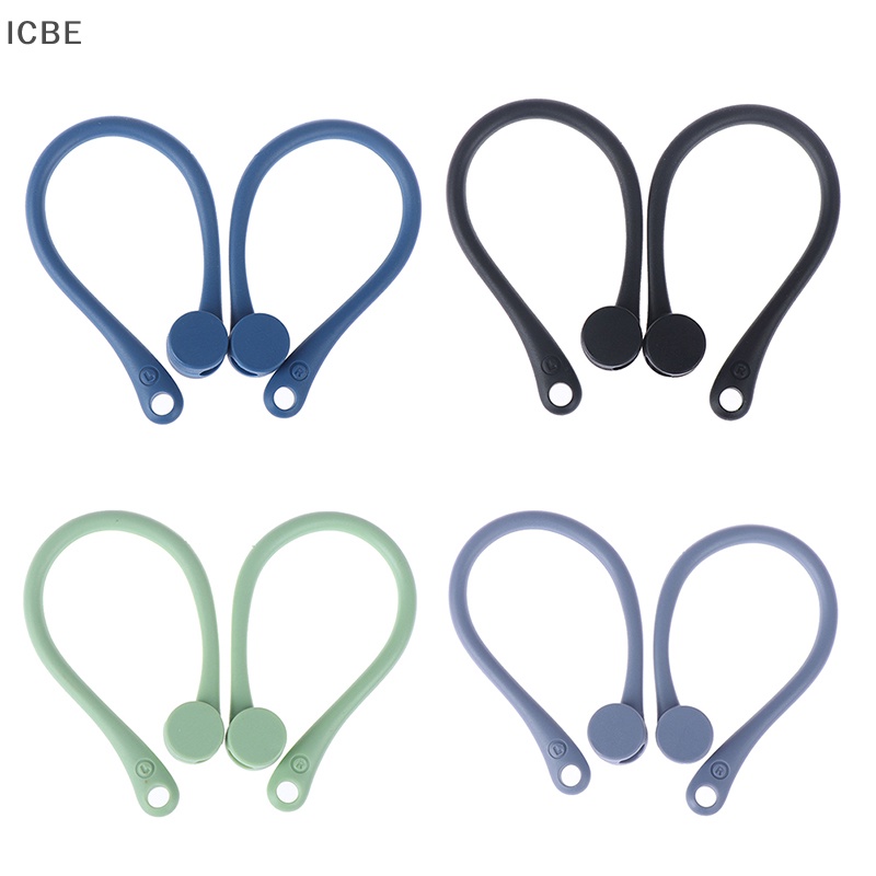 1 Cặp Móc Đeo Tai Nghe Bằng Silicon Chống Thất Lạc Cho AirPods
