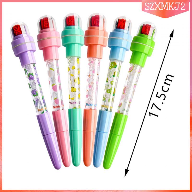 Set 6 Bút Bi Ngòi 0.7mm DIY Cho Bé Tập Vẽ