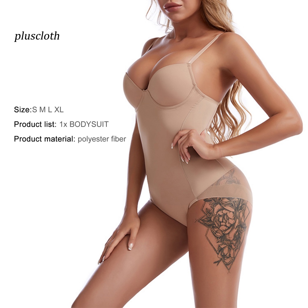 < Plusclothing > Bộ Đồ Lót Định Hình Cơ Thể Co Giãn Siêu Mỏng Mềm Mại Thoải Mái Chống Mài Mòn Có Độ Co Giãn Cao Cho Nữ