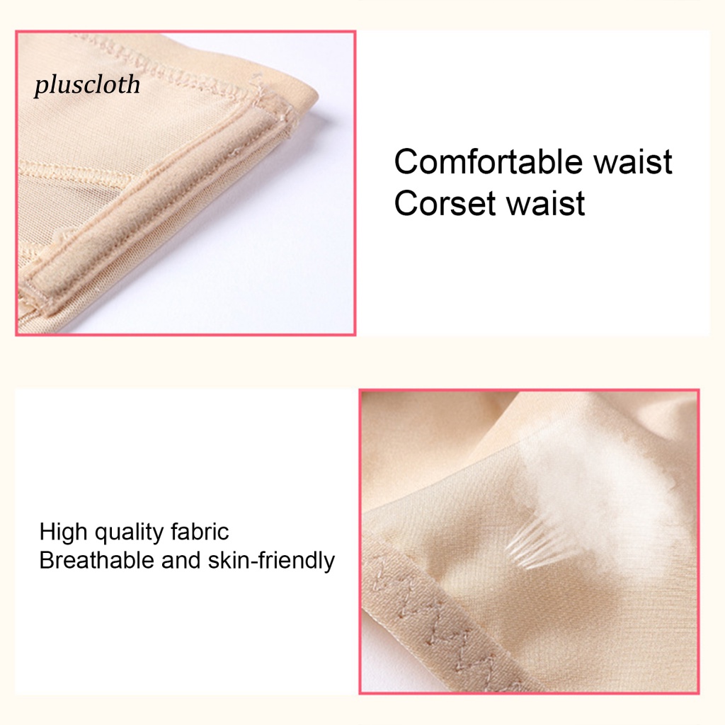 < Pluscloth > Quần Lót Định Hình Cơ Thể Dạng Nén Bằng Abs Mềm Mại Giúp Thon Gọn Cho Nữ Mặc Hàng Ngày