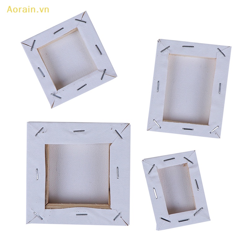 {Aorain} Bảng Vẽ Tranh Sơn Dầu Acrylic Màu Trắng Mini Co Giãn