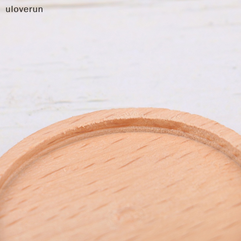 1 Khay Tròn Đựng Đồ Trang Trí Nhà Búp Bê Tỉ Lệ 1: 12