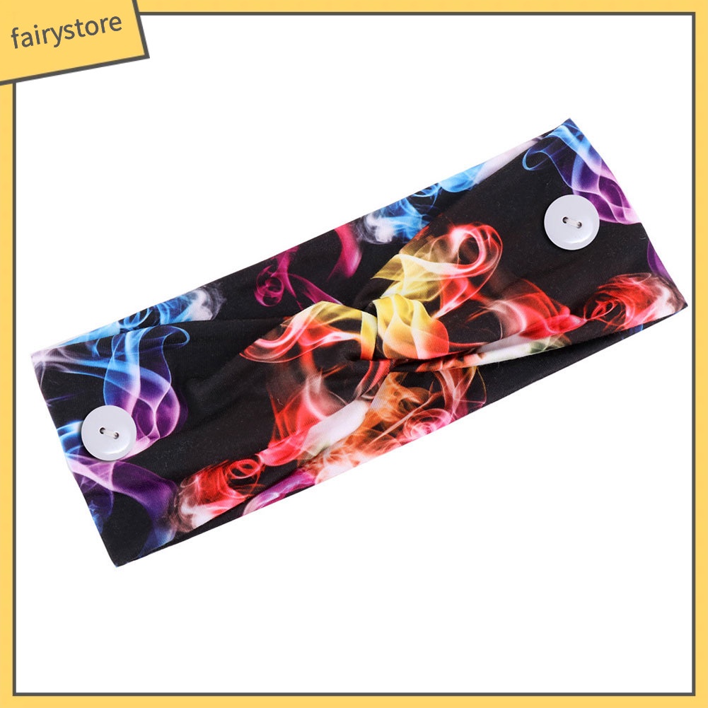 Băng Đô Cài Tóc Co Giãn Thắt Nút Dùng Tập Thể Thao / Yoga