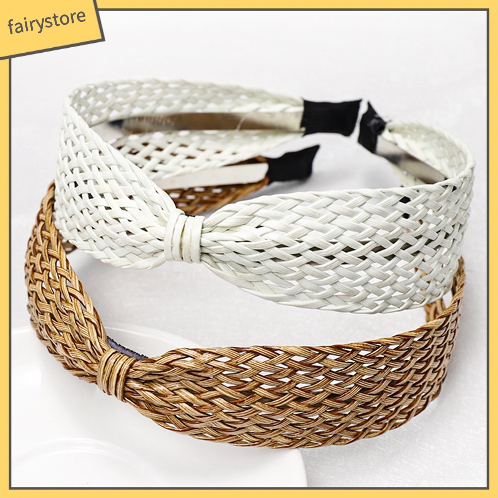 Băng Đô Thắt Nút Phong Cách Vintage Cho Nữ