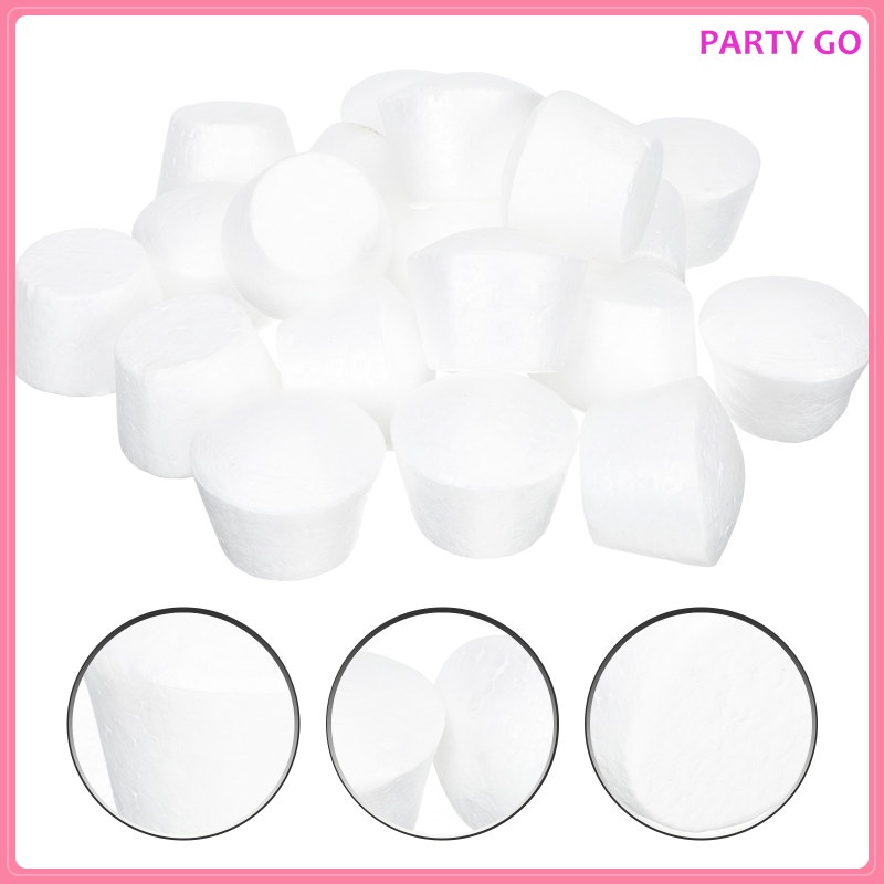 Set 20 Khuôn Xốp Làm Bánh Cupcake Hình Số / Hoa Giả Trang Trí Đám Cưới DIY
