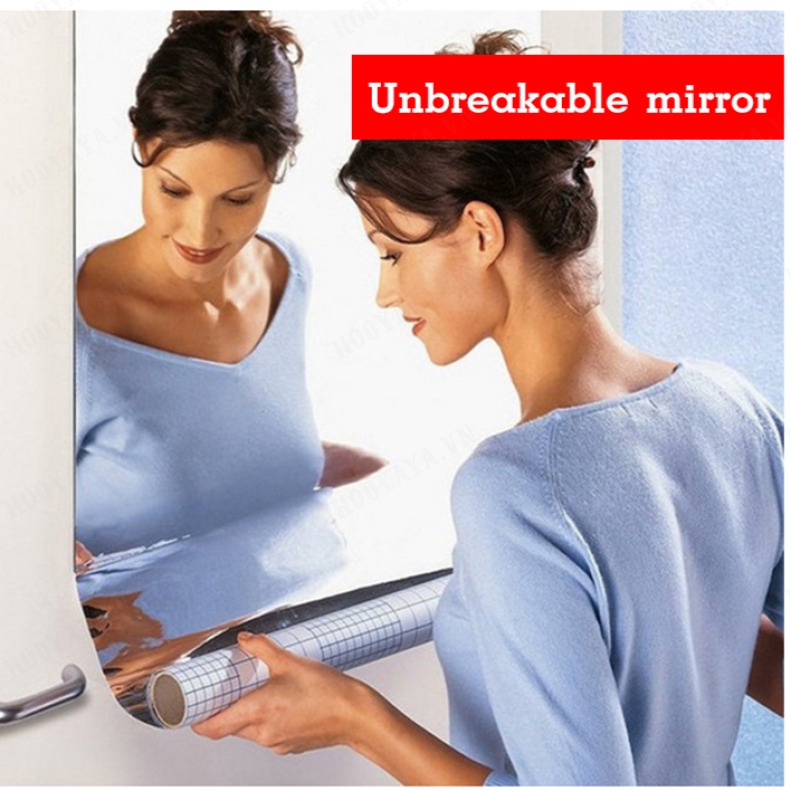 Bộ Sticker Gương Dán Tường Hình Bão Tưởng