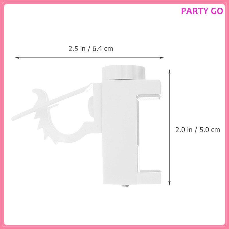 Set 2 Kẹp Treo Rèm Có Thể Điều Chỉnh Không Cần Đóng Đinh Ulran.Vn