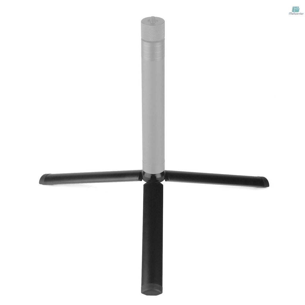 Aluminum Video Table Tripod 8cm with Universal 1/4-inch Interface for DSLR SLR Camera Stabilizer Phone Mounting