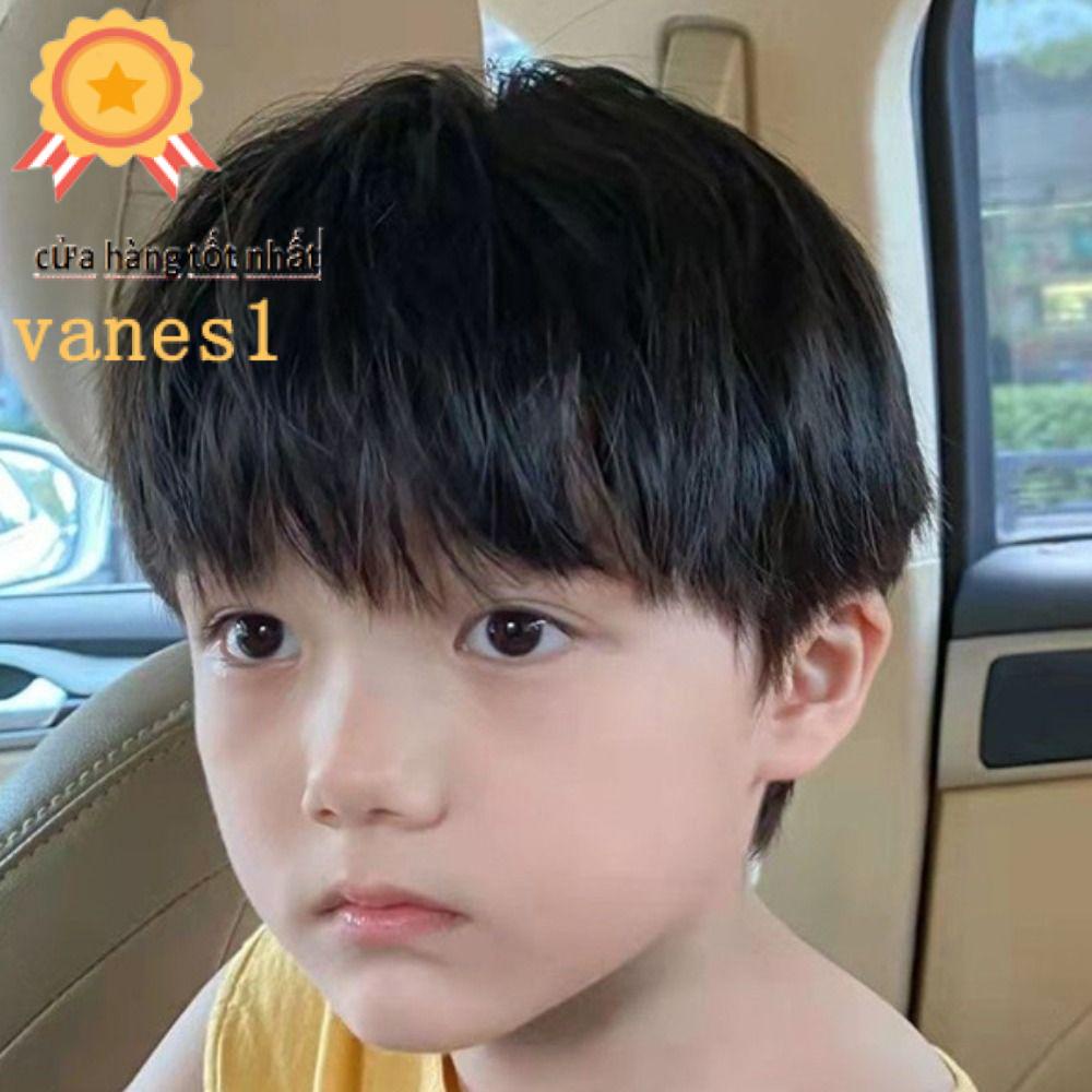 Bộ Tóc Giả Viền Tua Rua Mềm Mại Dễ Thương Làm Phụ Kiện Chụp Ảnh Cho Bé Sơ Sinh VANES1