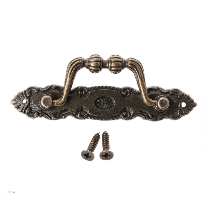 Aoto Tay Nắm Ngăn Kéo Tủ Bằng Đồng Phong Cách Vintage