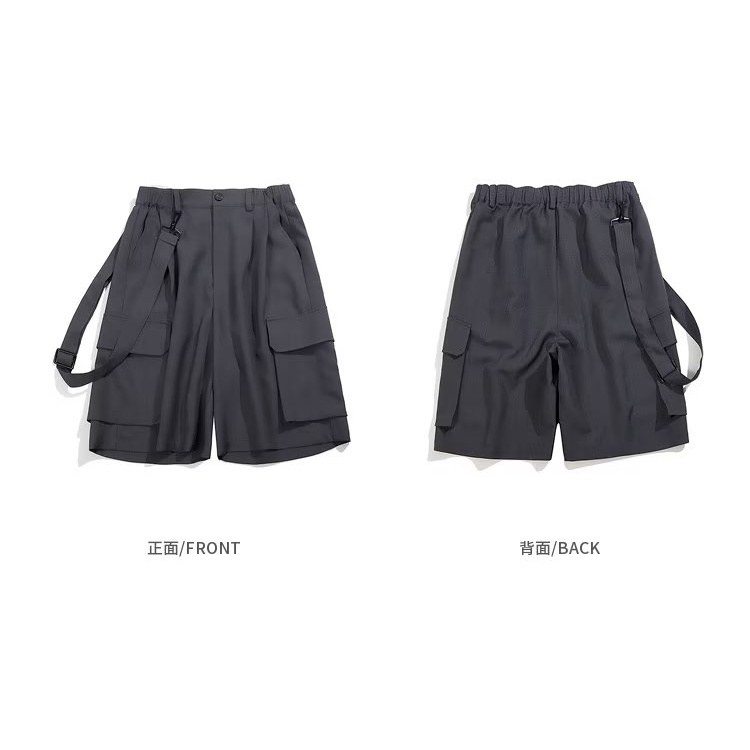 Quần Short Ống Rộng Phong Cách Nhật Bản Năng Động Trẻ Trung Dành Cho Nam