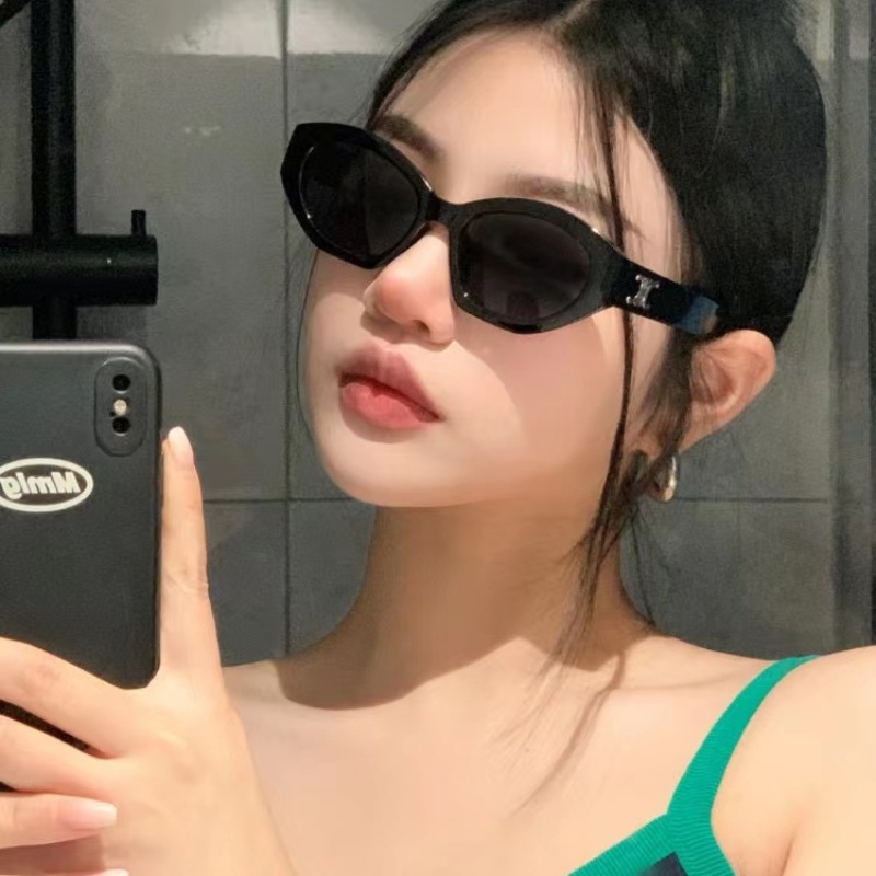 (KIQI-FASHION) COD Kính Mát Thời Trang Hàn Quốc Chống Tia UV Cho Nam Và Nữ