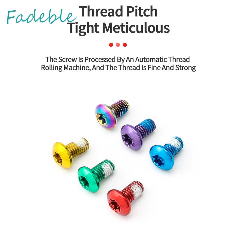 Bộ 12 Ốc Vít T25 M5x9mm Cho Đĩa Phanh Xe Đạp