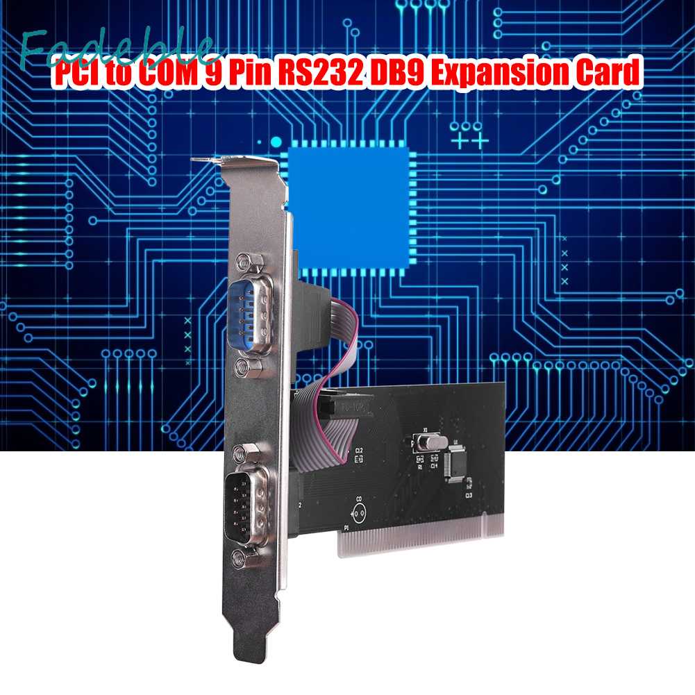 Thẻ Mở Rộng PCI Sang COM 9 Pin RS232 DB9