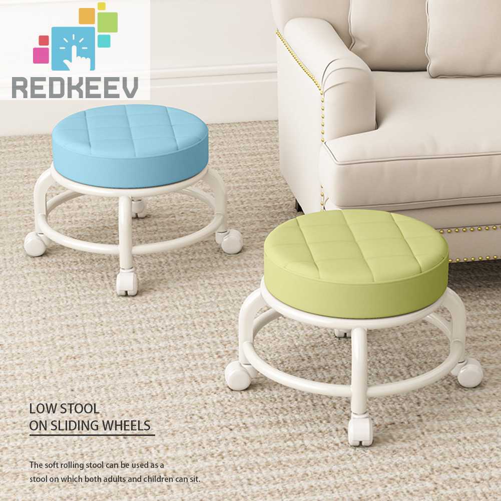 Ghế Đẩu Có Bánh Xe Di Động Mềm Mại Tiện Dụng Cho Bé