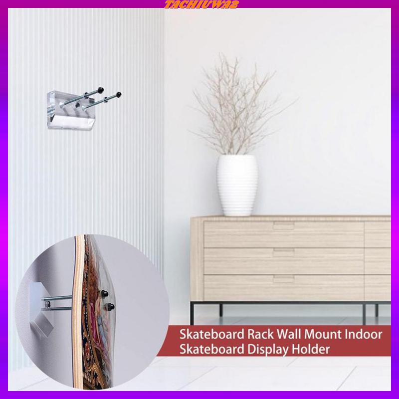 Set 2 Móc Treo Ván Trượt Bằng Acrylic Tiện Dụng