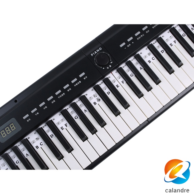 Nhãn Dán Ghi Chú 88 Phím / 61 Phím Cho Đàn Piano Tiện Dụng