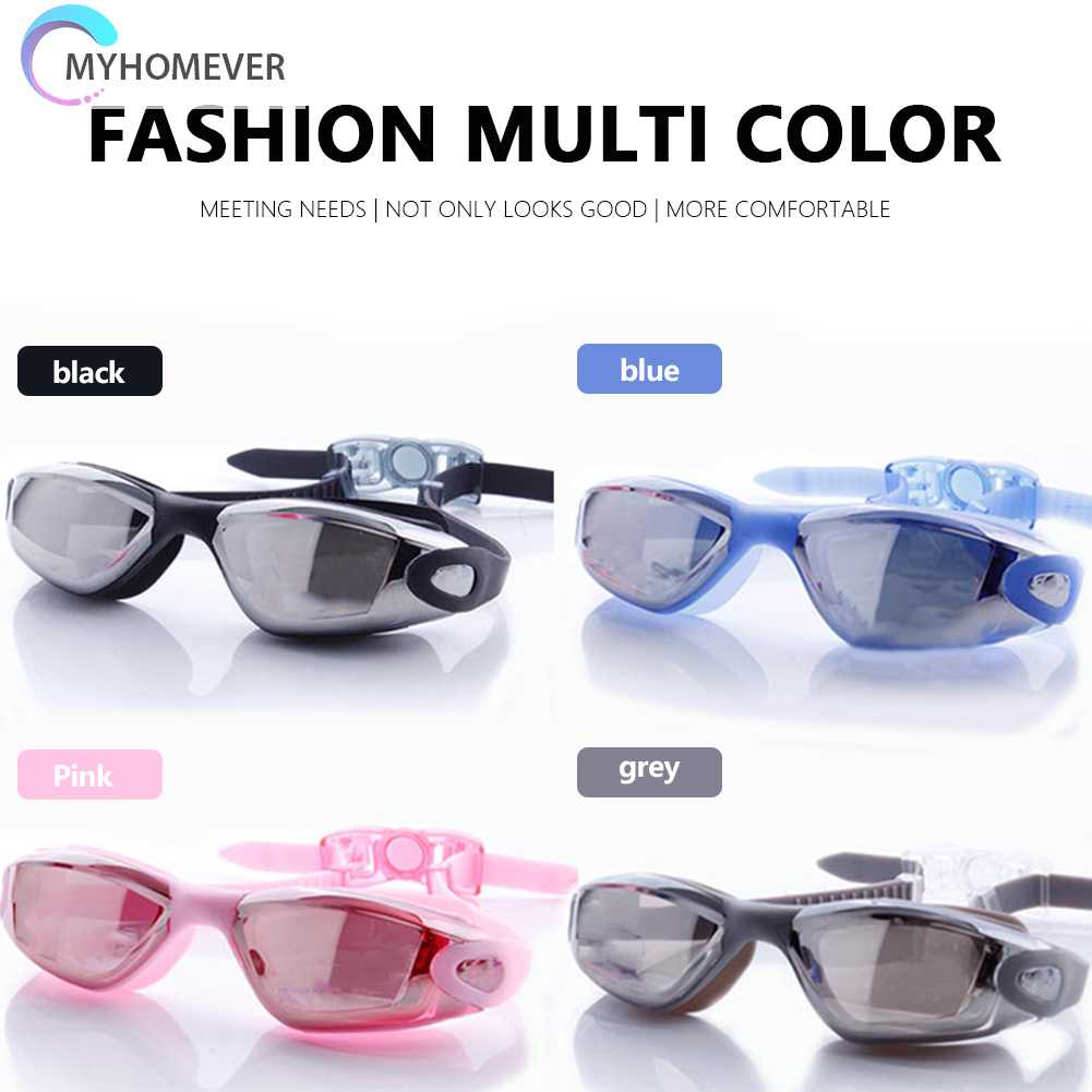 Kính Bơi Silicone Chống Sương Mù Unisex