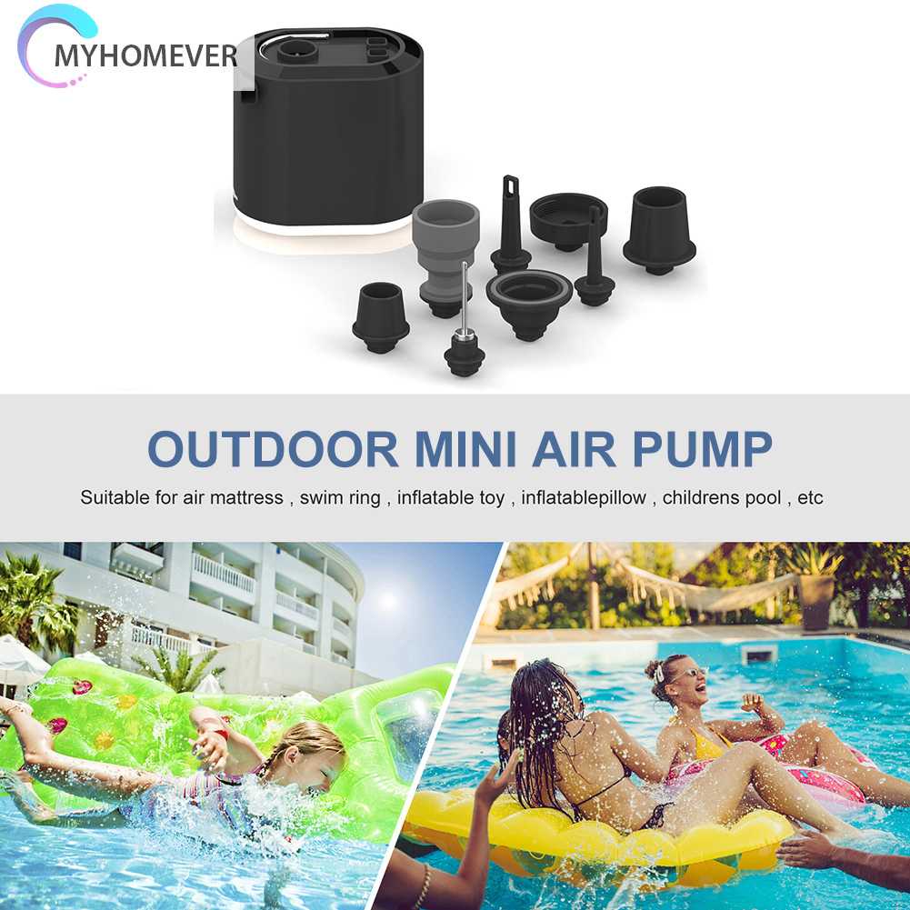 Máy Bơm Hơi 3600mA Chống Thấm Nước Cho Thuyền Cao Su