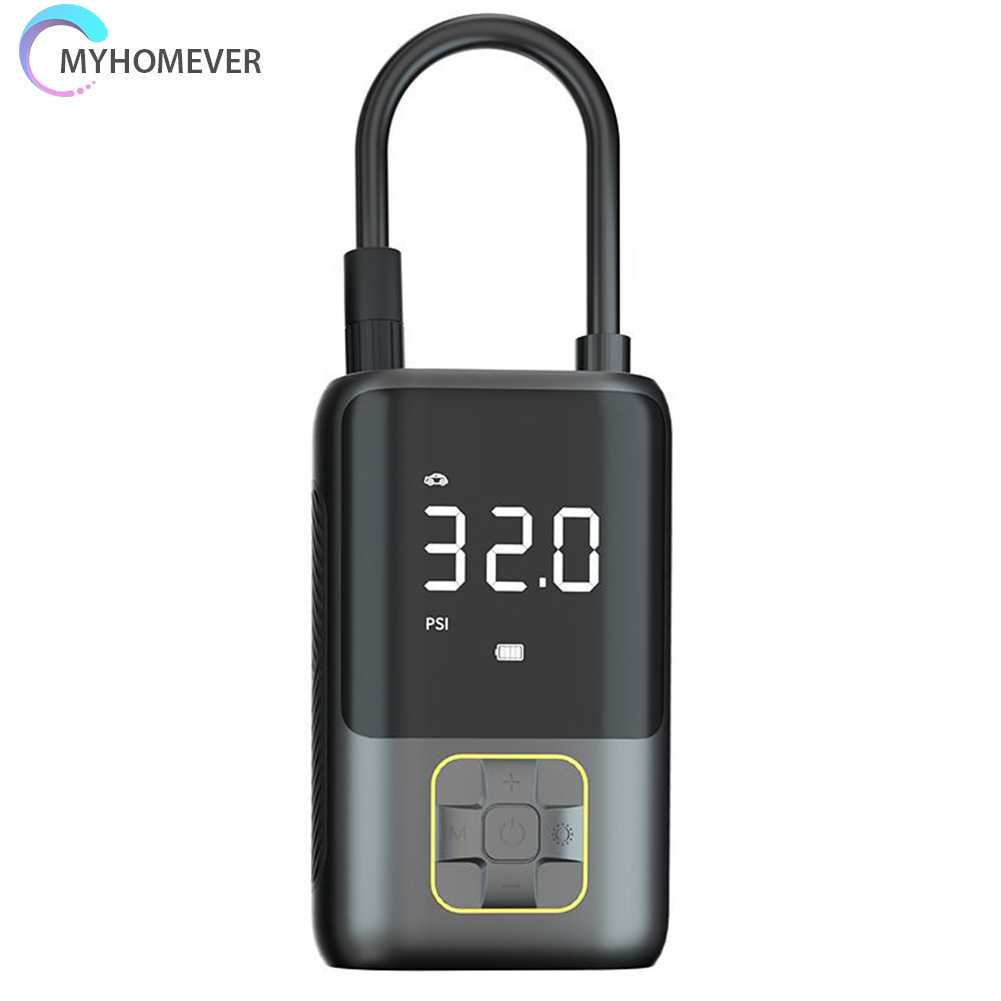 Máy Bơm Lốp Xe Điện Mini 4000mAh 150PSI Type-C USB