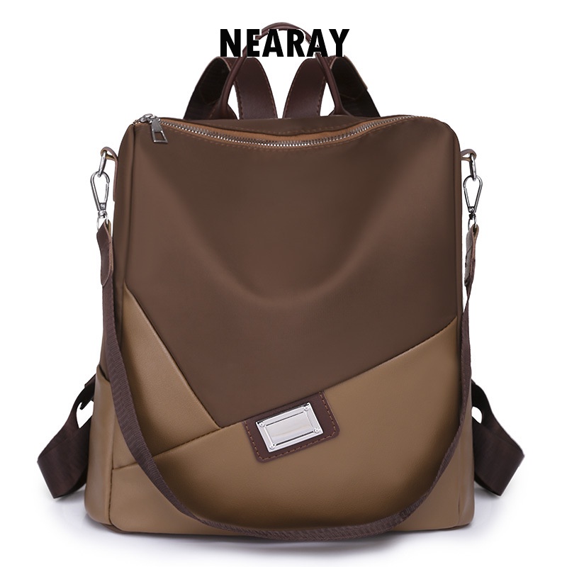 NEARAY Balo vải oxford nhiều màu Cỡ Lớn đi chơi đi du 2023 NEW L25S02K