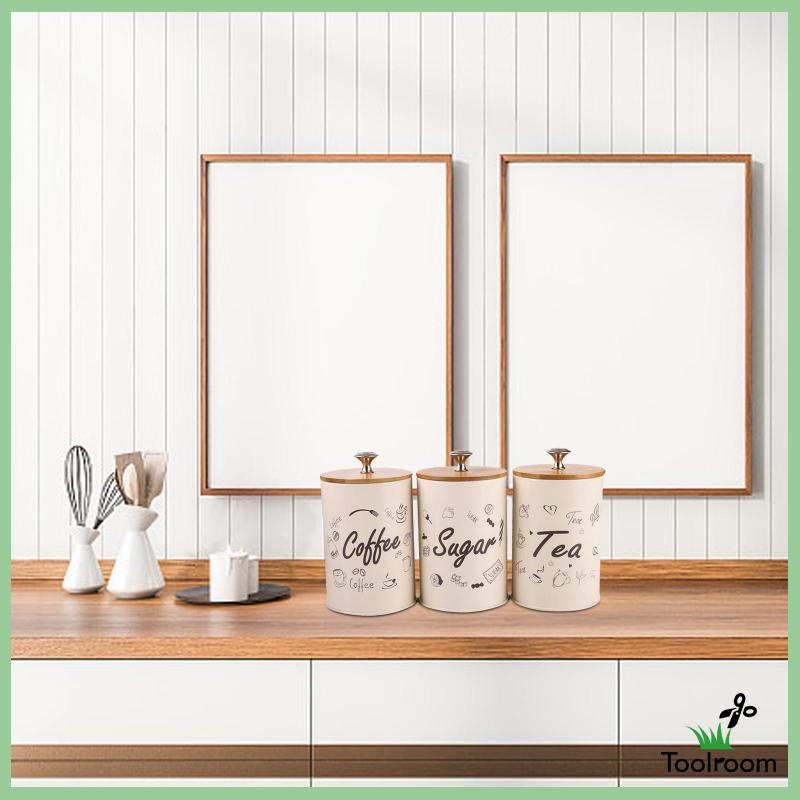 Bộ 3 Hộp Thiếc Đựng Kẹo Có Nắp Đậy Tiện Dụng