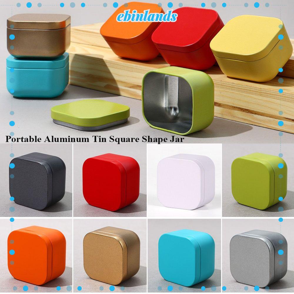 Bộ 2 Lọ Thiếc Nhôm Nhiều Kiểu Dùng Đựng Kem / Nến