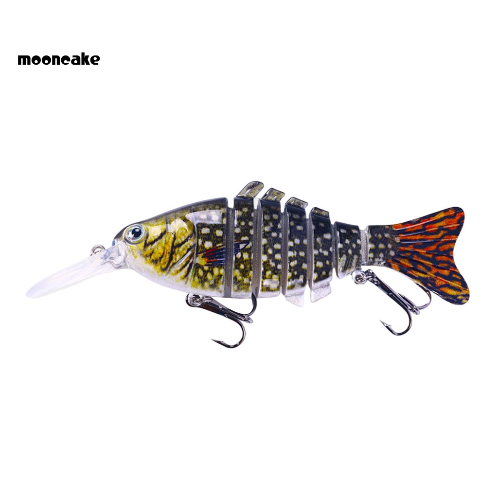 &lt; Mooncake &gt; Mồi Câu Cá Sinh Học Dài Ném Cứng Đa Năng Màu Sắc Tươi Sáng