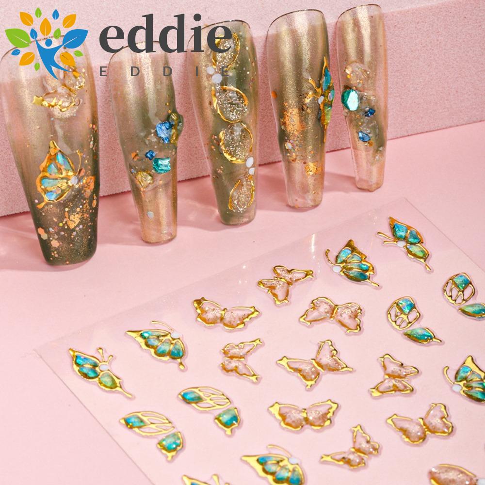 Miếng Dán Trang Trí Móng Tay 5D Họa Tiết Hoạt Hình 26Eddie