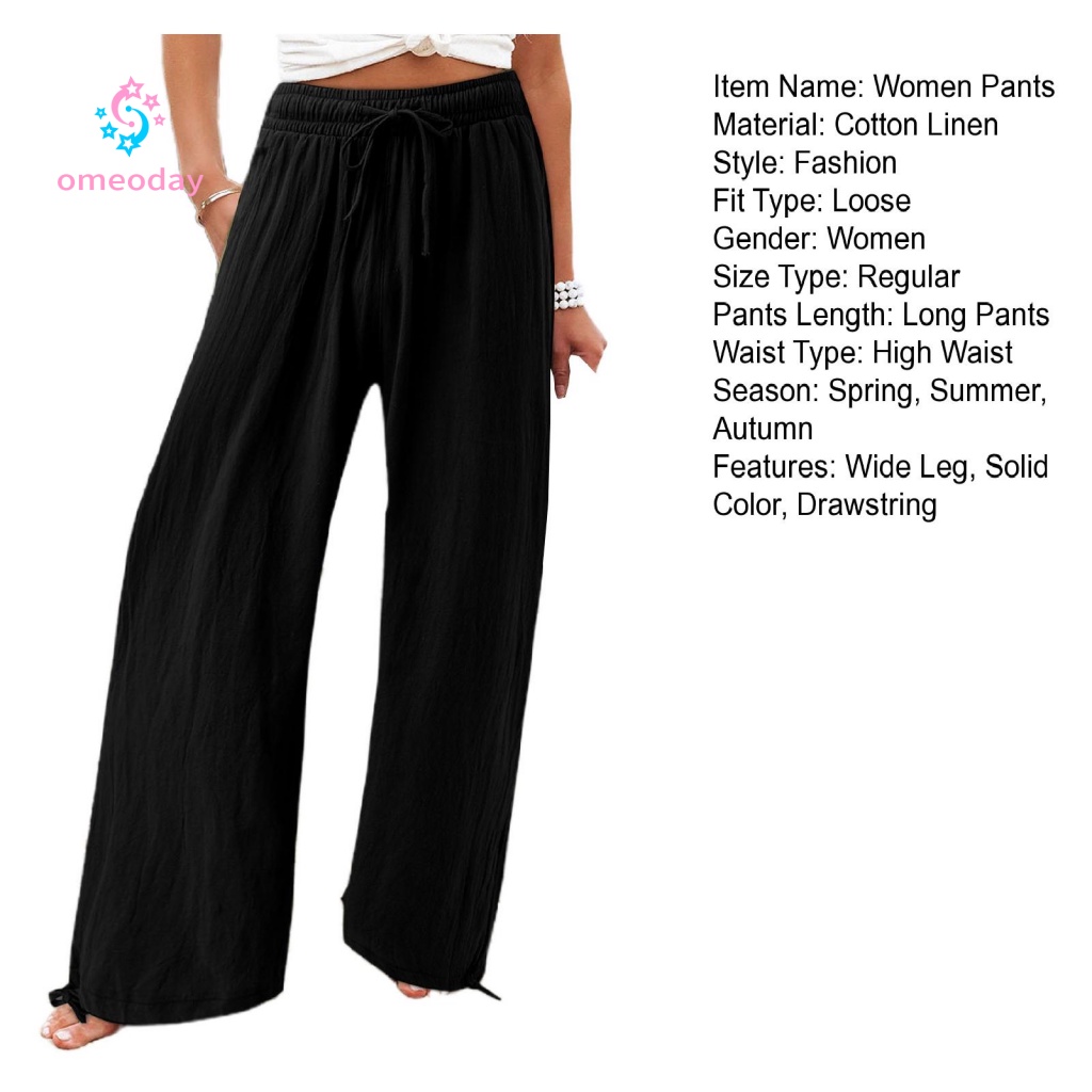 Quần Rộng Omomeoday Dài Đầy Đủ