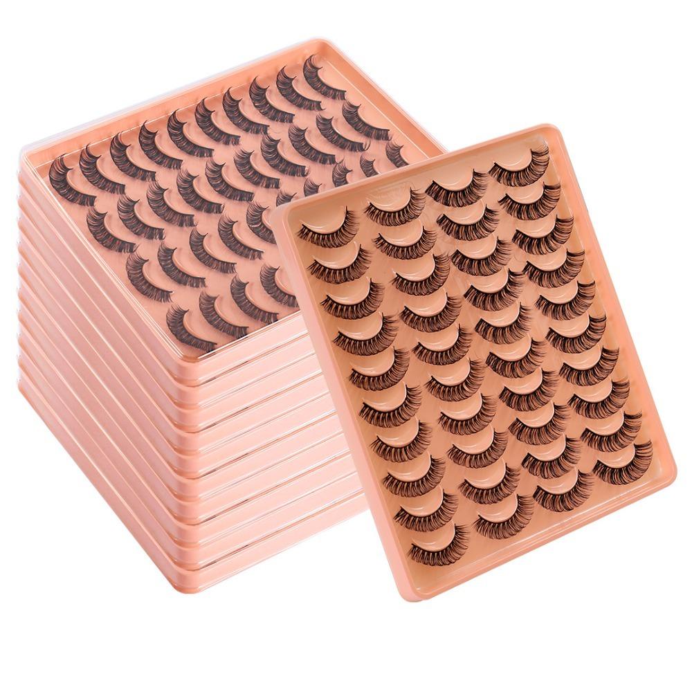 Lông Mi Giả Nhiều Lớp Dài Tự Nhiên Thời Trang Dành Cho Nữ