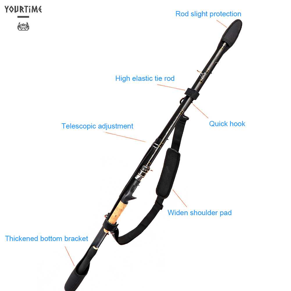 Túi Đựng Bảo Vệ Cần Câu Cá Có Dây Đeo Tùy Chỉnh Tiện Dụng