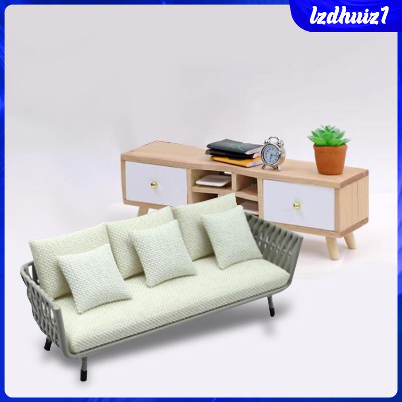 [Lzdhuiz] Nội Thất Phòng Khách Búp Bê Thu Nhỏ