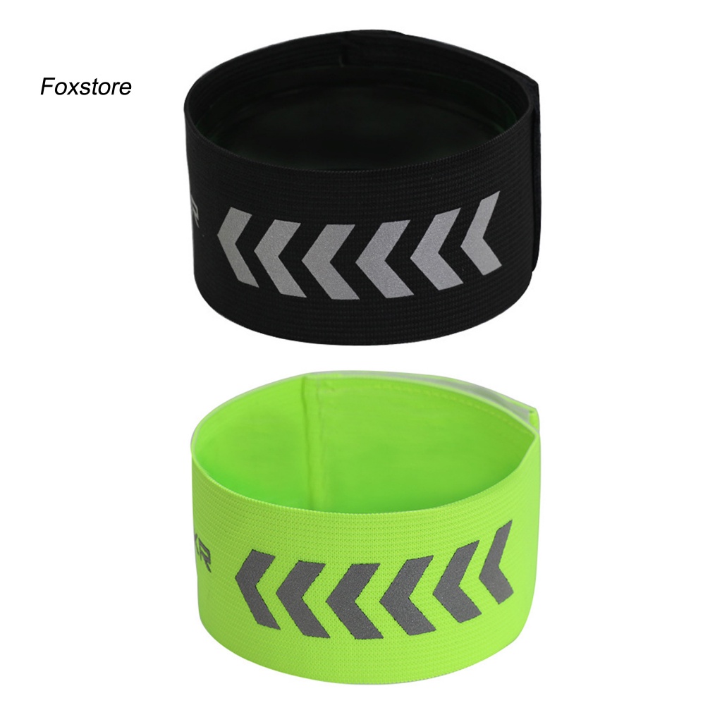 Đai Phản Quang Đeo Cổ Tay / Mắt Cá Chân Thoải Mái Khi Chạy Bộ