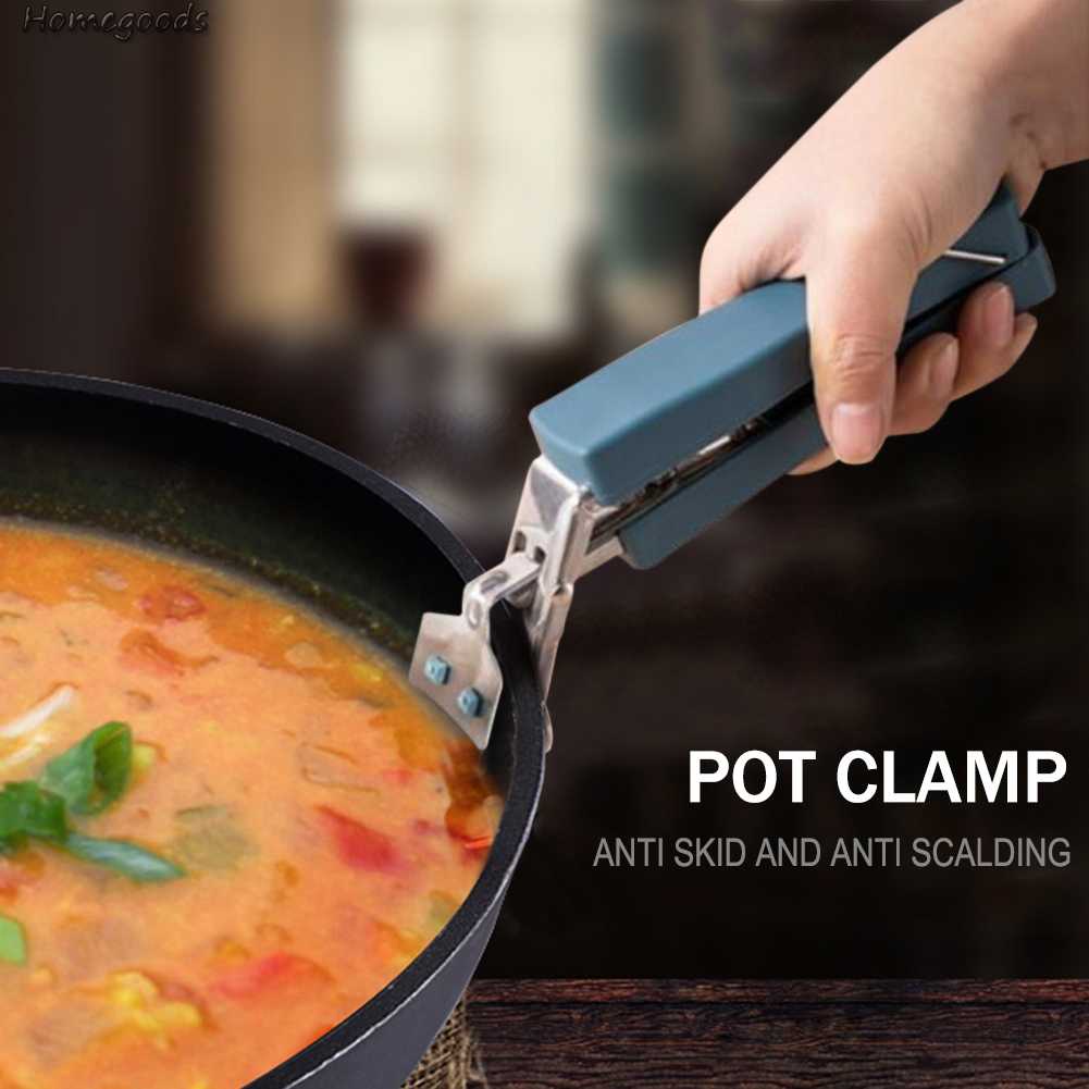 Kẹp Nhấc Nồi / Chảo Chiên Bằng Thép Không Gỉ Tiện Dụng Khi Đi Cắm Trại