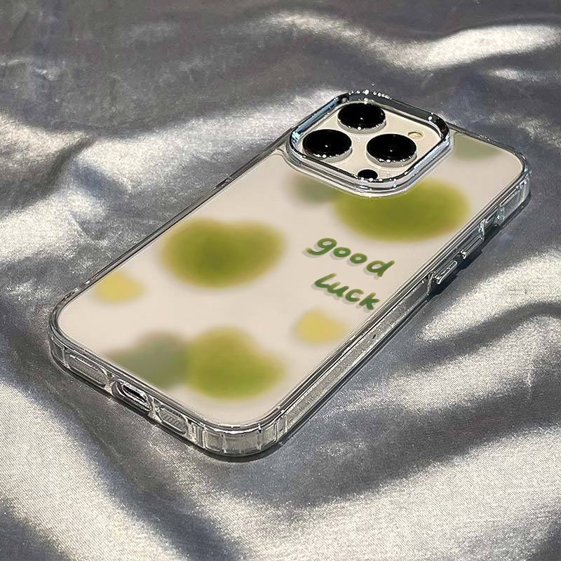 ✅Ốp Điện Thoại Mềm Chống Sốc Họa Tiết Trái Tim Cho Iphone 12 14 Pro 11 Max 7 / 13 8