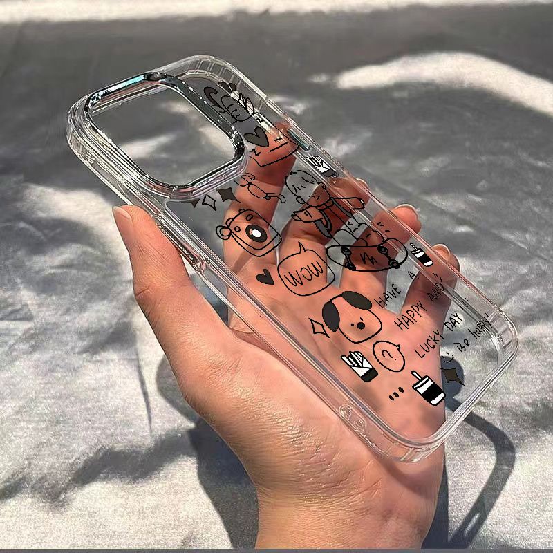 ✅Ốp Điện Thoại Mềm Chống Sốc Kiểu Dáng Đơn Giản Cho Iphone 7 max 11plus / 8 1314proins 12 F1UU